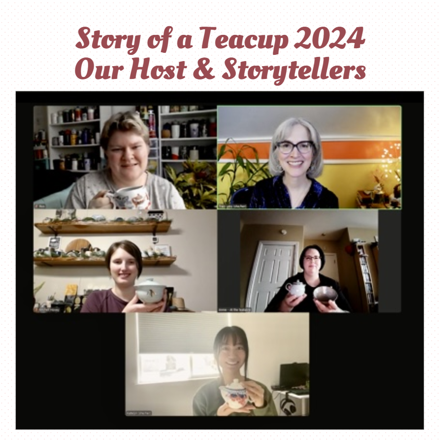 Zoom image of the communiTEA members who shared their stories at Story of a Teacup 2024